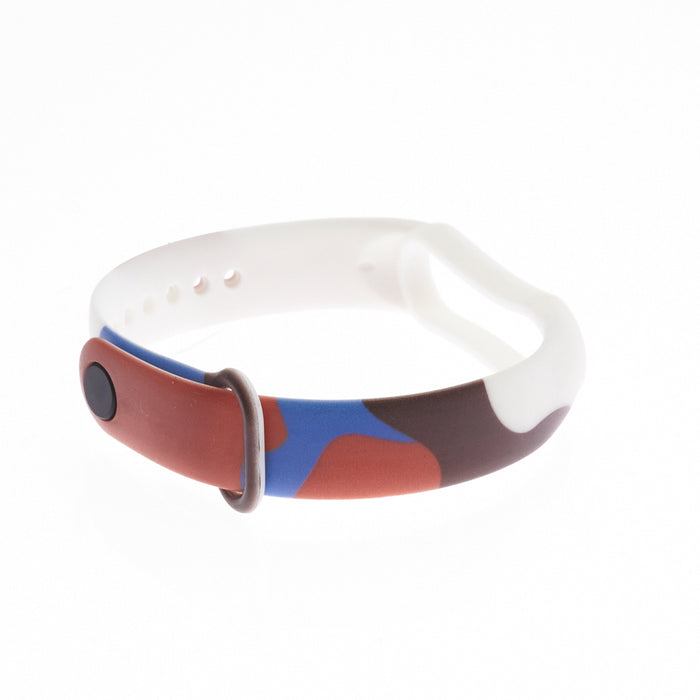 Strap Moro band for Xiaomi Mi Band 3 / 4 silicone strap watch bracelet pattern 8