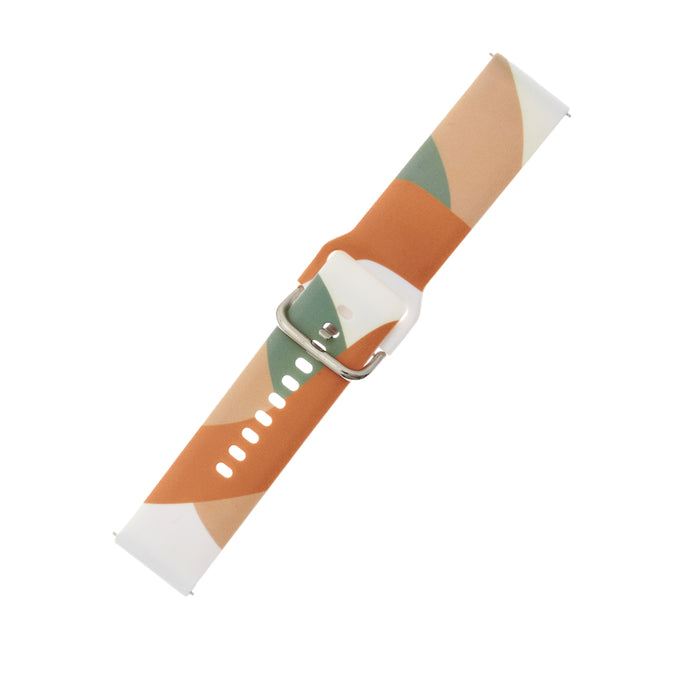 Strap Moro for Samsung Galaxy Watch 40 / 41 / 42 / 43 / 44 mm silicone bracelet watch band - pattern 3