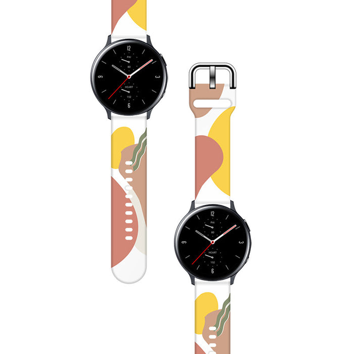 Strap Moro for Samsung Galaxy Watch 40 / 41 / 42 / 43 / 44 mm silicone bracelet watch band - pattern 7
