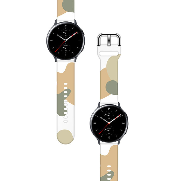 Strap Moro for Samsung Galaxy Watch 45 / 46 / 47 mm silicone bracelet watch band - pattern 6