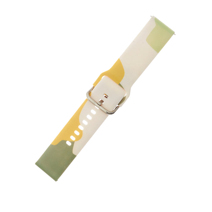 Strap Moro for Samsung Galaxy Watch 45 / 46 / 47 mm silicone bracelet watch band - pattern 14