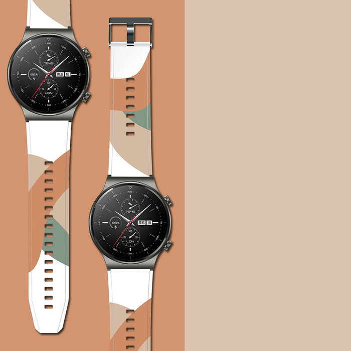 Strap Moro band for Huawei Watch GT2 Pro silicone strap watch bracelet pattern 4