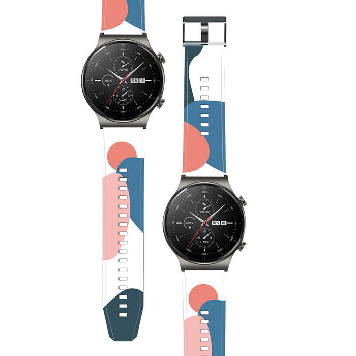 Strap Moro band for Huawei Watch GT2 Pro silicone strap watch bracelet pattern 11