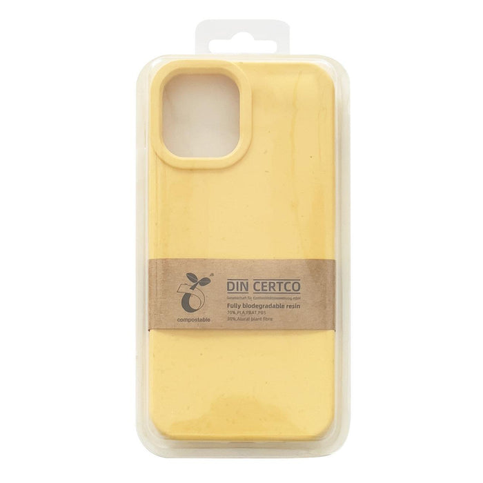Eco Case Case for iPhone 11 Pro Silicone Cover Phone Cover Yellow