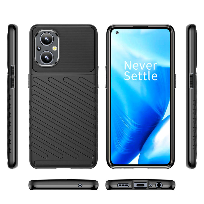 Thunder Case flexible armored cover for OnePlus Nord N20 5G black