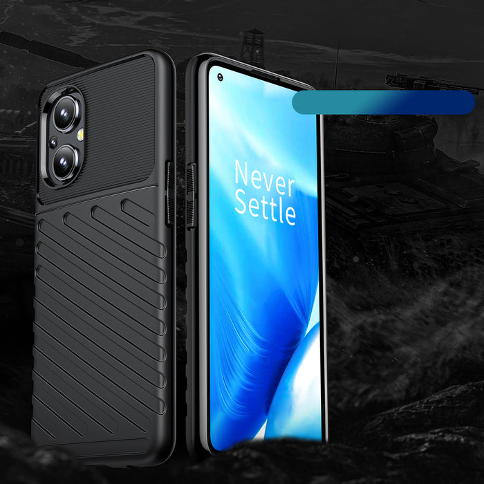 Thunder Case flexible armored cover for OnePlus Nord N20 5G black