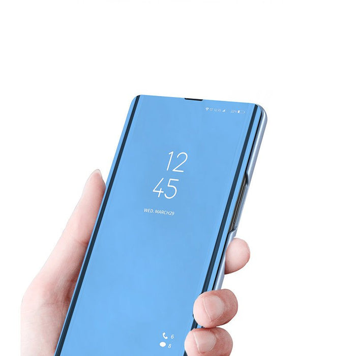 Clear View Case blue Poco M4 Pro 5G flip cover