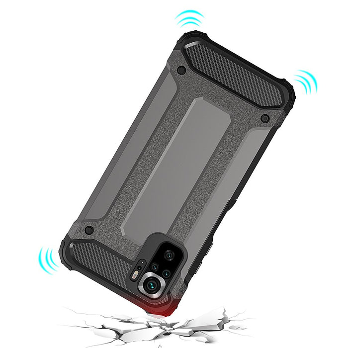 Hybrid Armor armored hybrid case cover Xiaomi Redmi Note 11 Pro+ 5G (China) / 11 Pro 5G (China) / Mi11i HyperCharge / Poco X4 NFC 5G blue