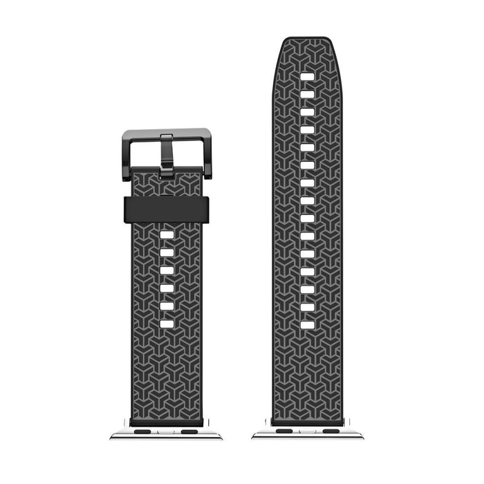 Watch Strap Y Watchband Bracelet for Apple Watch 42 / 44 / 45 mm - Black