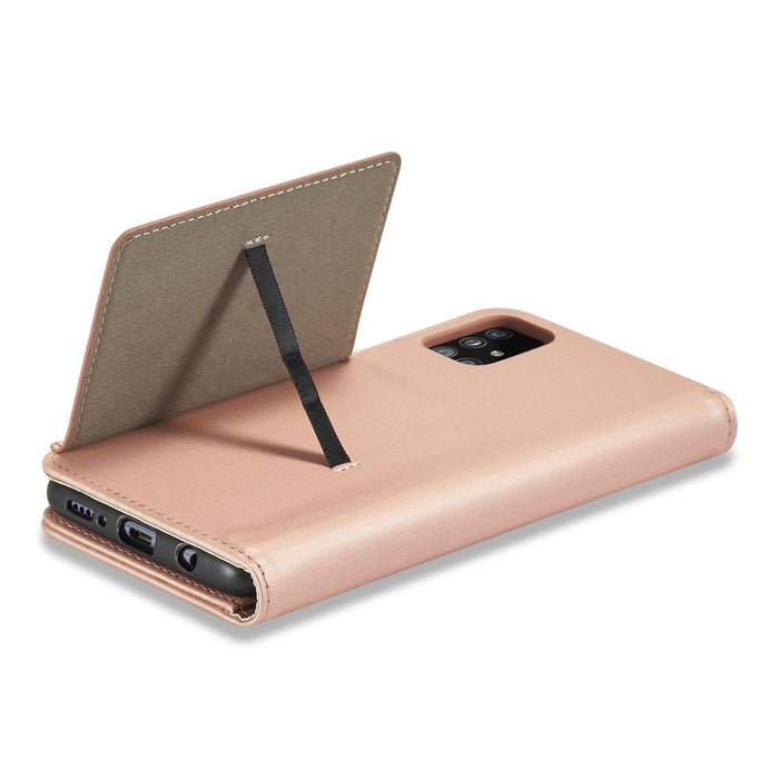 Magnet Card Case Case for Samsung Galaxy A13 5G Pouch Wallet Card Holder Pink