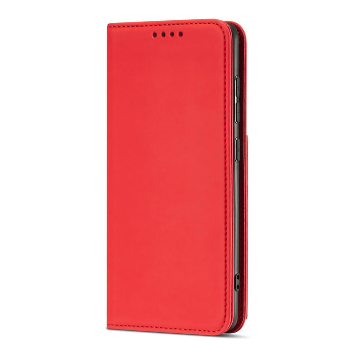 Magnet Card Case Case for Samsung Galaxy A13 5G Pouch Wallet Card Holder Red