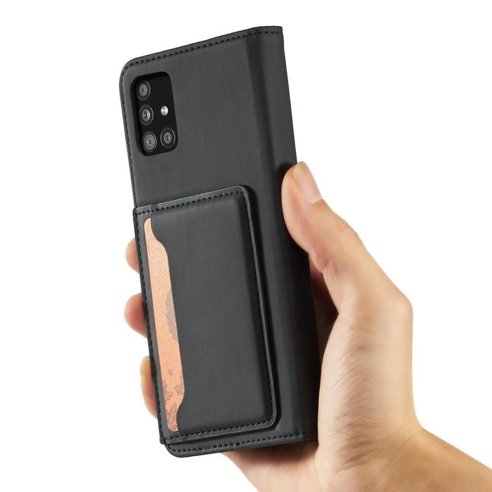 Magnet Card Case for Xiaomi Redmi Note 11 Pouch Card Wallet Card Holder Black