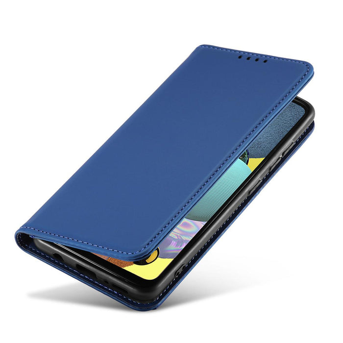Magnet Card Case for Xiaomi Redmi Note 11 Pro Pouch Card Wallet Card Holder Blue
