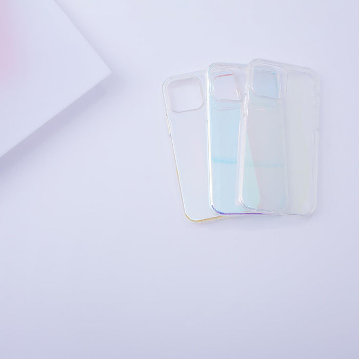 Aurora Case Case for iPhone 12 Neon Gel Blue Cover