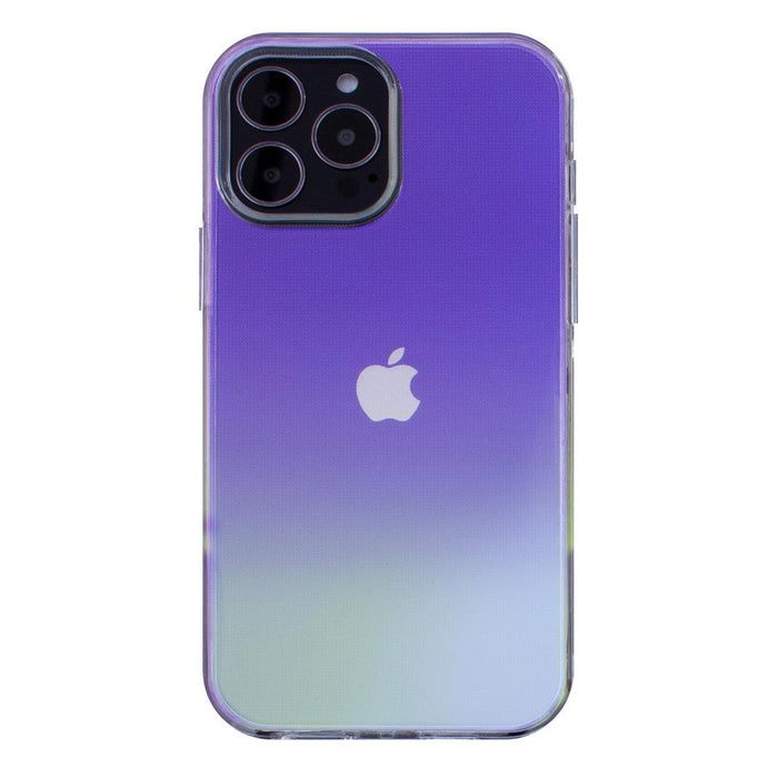 Aurora Case case for iPhone 12 gel neon cover purple