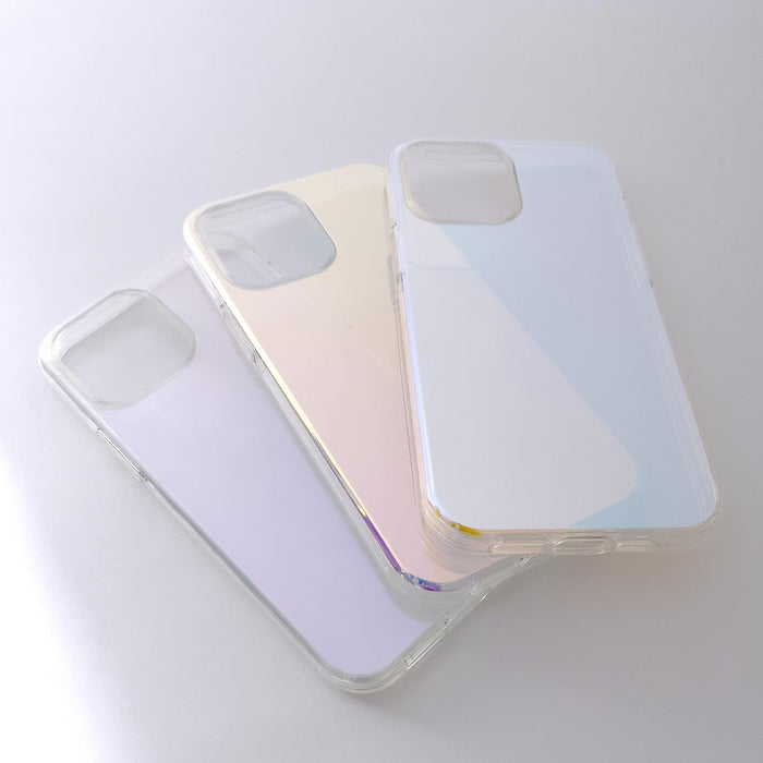 Aurora Case case for iPhone 12 gel neon cover purple