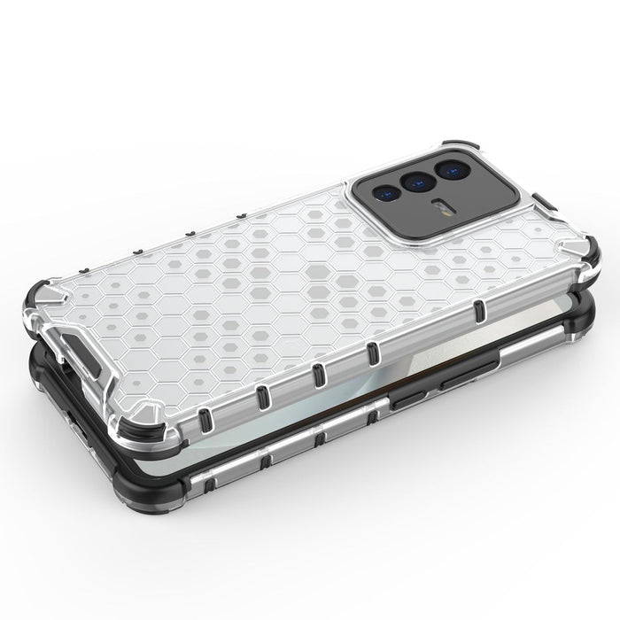 Honeycomb case armored cover with a gel frame Vivo V23 5G black