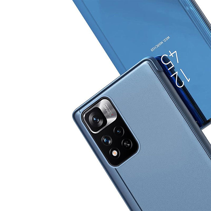 Clear View Case Flip Cover Realme 9 Pro + (9 Pro Plus) black