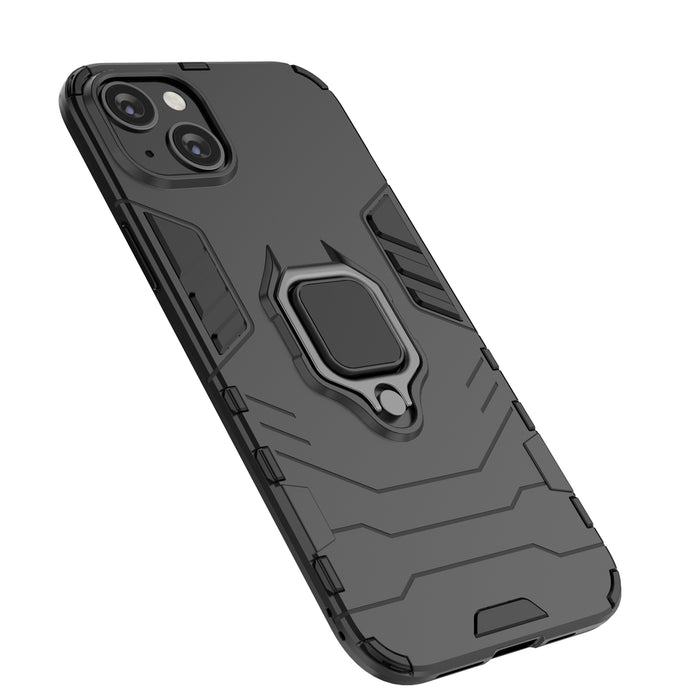 Ring Armor case for iPhone 14 Pro Max armored cover magnetic holder ring black