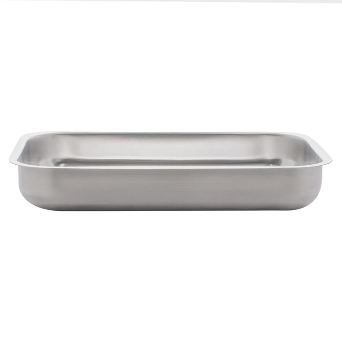 TRAY 33.5X21.5X6.5 CM CHROME
