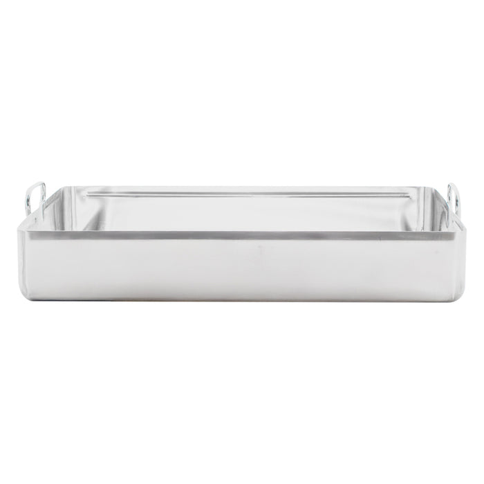 TRAY 60X40X10 CM CHROME