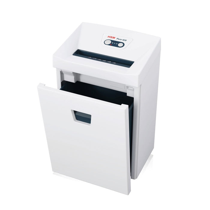 HSM Pure 420 document shredder, 4.5 x 30 mm