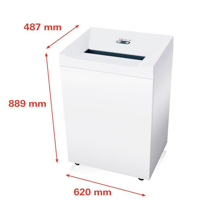 HSM Pure 740 shredder, 145 l, 3,9 mm