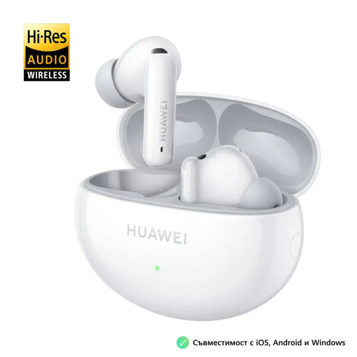 Huawei FreeBuds 6i White - Accessories<<<HUAWEI Mobile Phones<<<HUAWEI<<<PolyComp&&&Микрофони и слушалки<<<Електроника