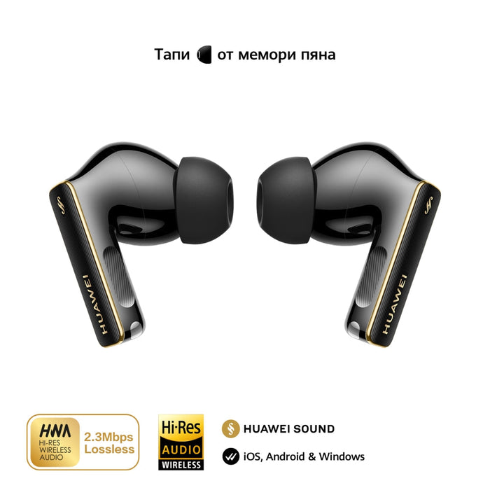 Huawei FreeBuds Pro 4 Piano-T180 Black - Accessories<<<HUAWEI Mobile Phones<<<HUAWEI<<<PolyComp&&&Микрофони и