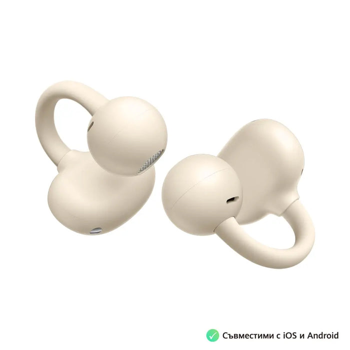 Huawei FreeClip Dove-T00 Beige Bluetooth 5.3 20Hz - 20 KHz 55mAh - Accessories<<<HUAWEI Mobile