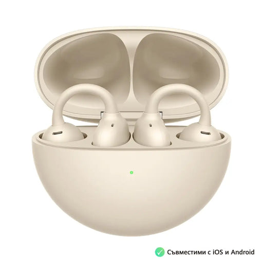 Huawei FreeClip Dove-T00 Beige Bluetooth 5.3 20Hz - 20 KHz 55mAh - Accessories<<<HUAWEI Mobile
