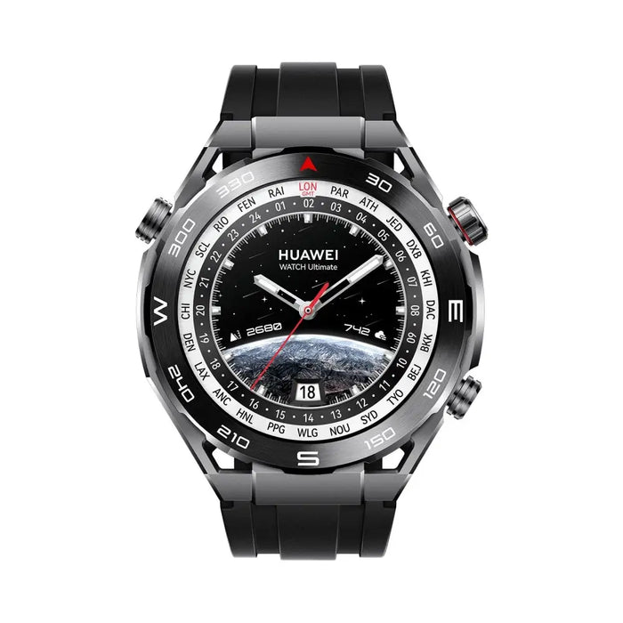 Huawei Watch Ultimate Colombo B19 1.5 LTPO Amoled 466*466 10ATM IP68 BT 5.2 Black Zircon-based Amorphous Alloy Case