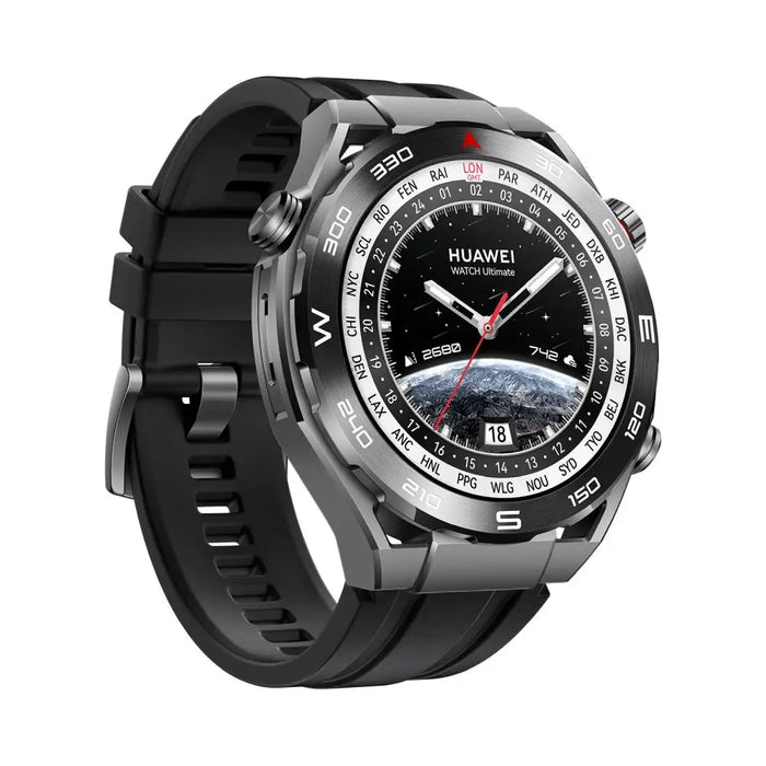 Huawei Watch Ultimate Colombo B19 1.5 LTPO Amoled 466*466 10ATM IP68 BT 5.2 Black Zircon-based Amorphous Alloy Case