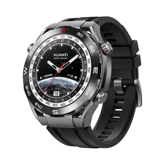 Huawei Watch Ultimate Colombo B19 1.5 LTPO Amoled 466*466 10ATM IP68 BT 5.2 Black Zircon-based Amorphous Alloy Case