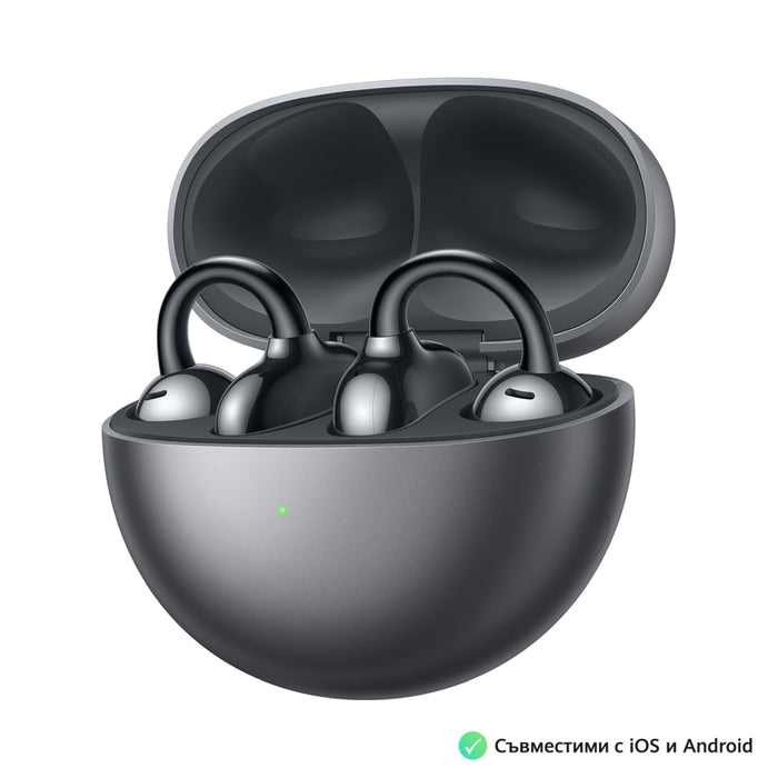 Huawei FreeClip Dove-T00 Black, Bluetooth 5.3, 20Hz - 20 KHz, 55mAh