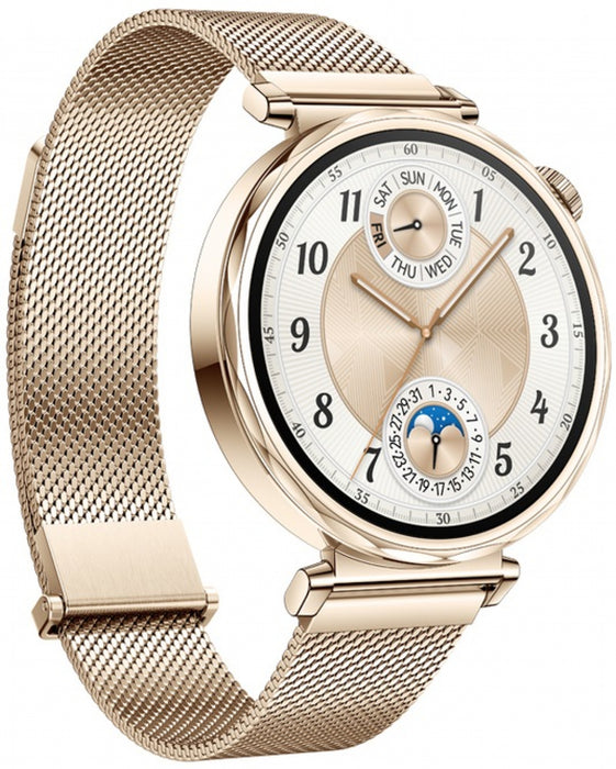 Huawei GT5 JNA-B19M Gold Milanese Smart Watch