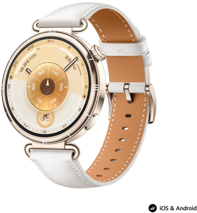 Smart watch Huawei Watch GT6, Konsu-B19L White Leather