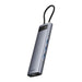Hub 11in1 Baseus StarJoy Metal Glam Series USB-C to HDMI +VGA + 3 x USB 3.0 + USB 2.0 + USB-C PD + RJ45 + SD/TF +3,5mm