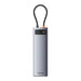 Hub 11in1 Baseus StarJoy Metal Glam Series USB-C to HDMI +VGA + 3 x USB 3.0 + USB 2.0 + USB-C PD + RJ45 + SD/TF +3,5mm