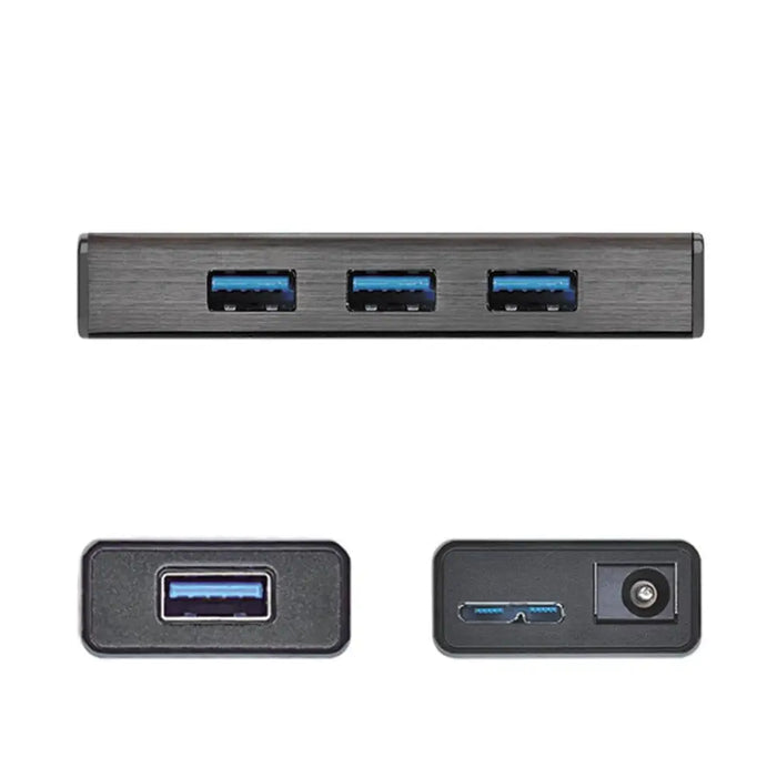 Hub 4-port J5 Create JUH340 USB 3.0 1:4 Black - USB хъбове<<<Компютърна периферия<<<ValiAPI