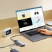 Hub 4in1 Baseus Metal Gleam Series USB-C to 3x USB 3.0 + Ethernet RJ45 - Hubs<<<IT Accessories<<<InnproXML&&&Huby