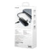 Hub 5in1 Baseus AcmeJoy series USB-C to 2xUSB 3.0 + USB 2.0 + USB-C PD + RJ45 (dark grey) - Hubs<<<IT