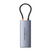 Hub 6in1 Baseus Metal Gleam 2 Series USB-C to 2xUSB 3.0 +USB-C + HDMI + USB-C PD + Ethernet RJ45 - Hubs<<<IT
