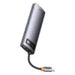 Hub 7in1 Baseus Metal Gleam Series USB-C to 3x USB 3.0 + 2x HDMI + USB-C PD + Ethernet RJ45 - Hubs<<<IT