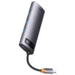 Hub 8w1 Baseus StarJoy Metal Glam Series USB-C do HDMI + 3 x USB 3.0 + USB-C PD + RJ45 + SD/TF - Hubs<<<IT
