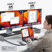 HUB Baseus Metal Gleam Series II 7in1 USB-C - USB-C PD100W / 2x USB-A / 2x HDMI 4K / USB-A 3.0 / USB-C 3.0 - USB