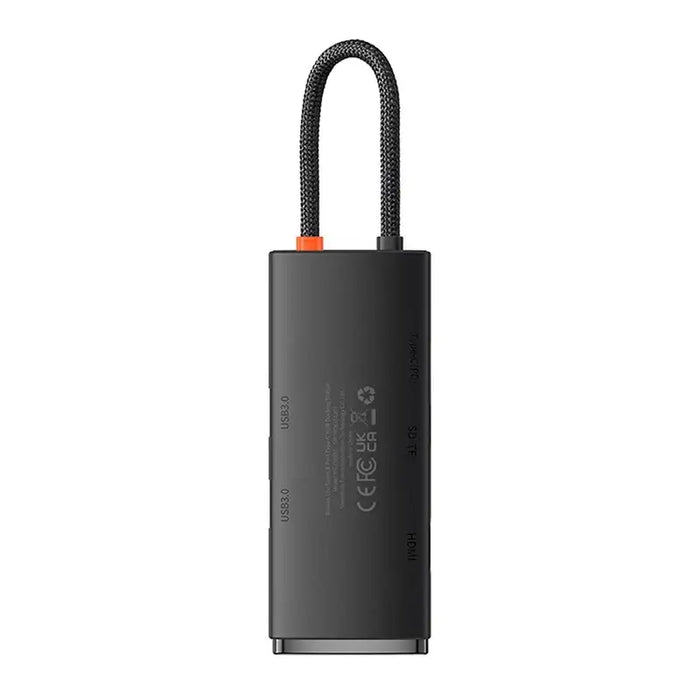 Hub Baseus OS Lite 6-Port (Type-C to HDMI + USB3.0*2 + PD + SD/TF) (black - Hubs<<<IT Accessories<<<InnproXML