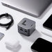 Hub Joyroom S-H121 USB-C stand - USB-A 3.0 / RJ45 / HDMI / USB-C / Thunderbolt for MacBook Pro - gray - USB