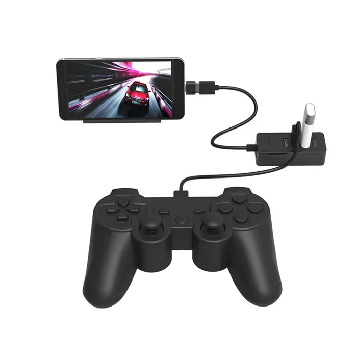 Hub Orico W5P-U2-100 4x USB-A 2.0 + microUSB 5V 1m - black - USB hubs<<<HurtelXML