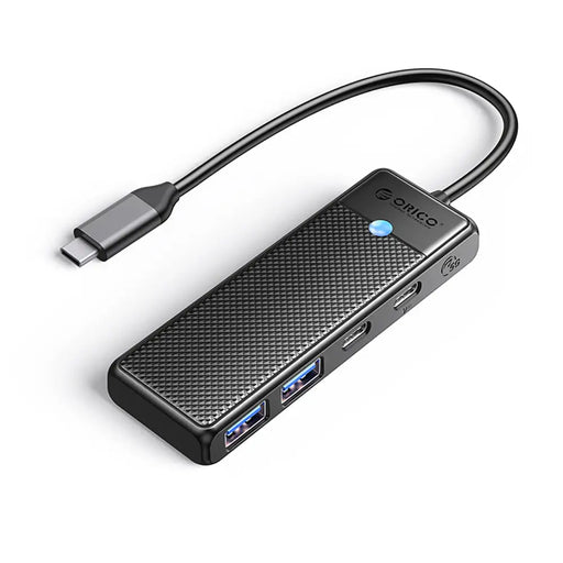 Hub USB-C Orico PAPW2AC-C3 docking station 2x USB-A 3.0 + 2x USB-C 3.0 - black - USB hubs<<<HurtelXML